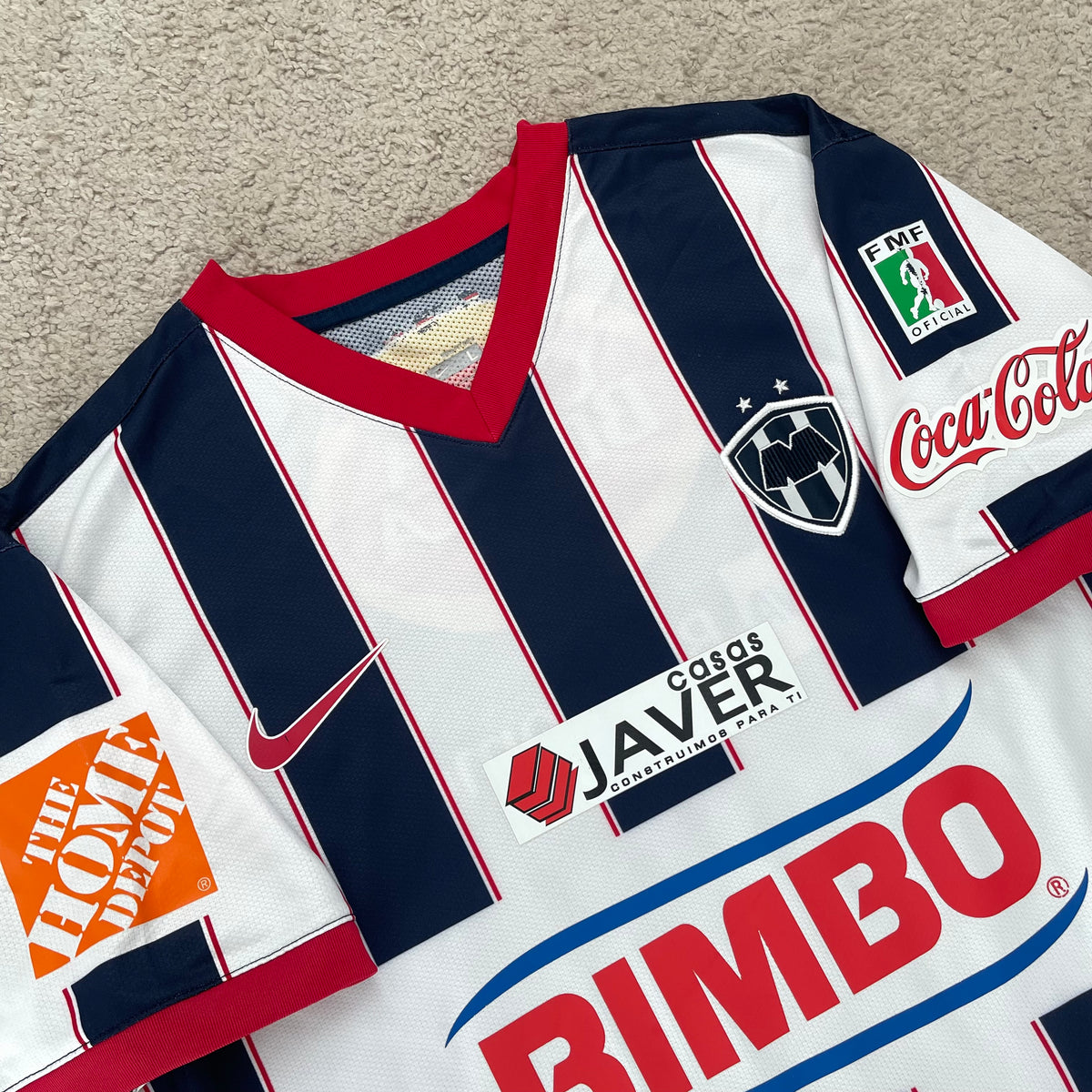 Rayados de Monterrey 2009/10 home PLAYER VERSION (L)