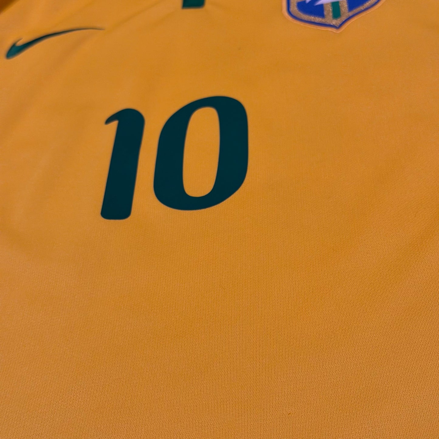 Brazil 2014 World Cup home x Neymar Jr #10 (L)