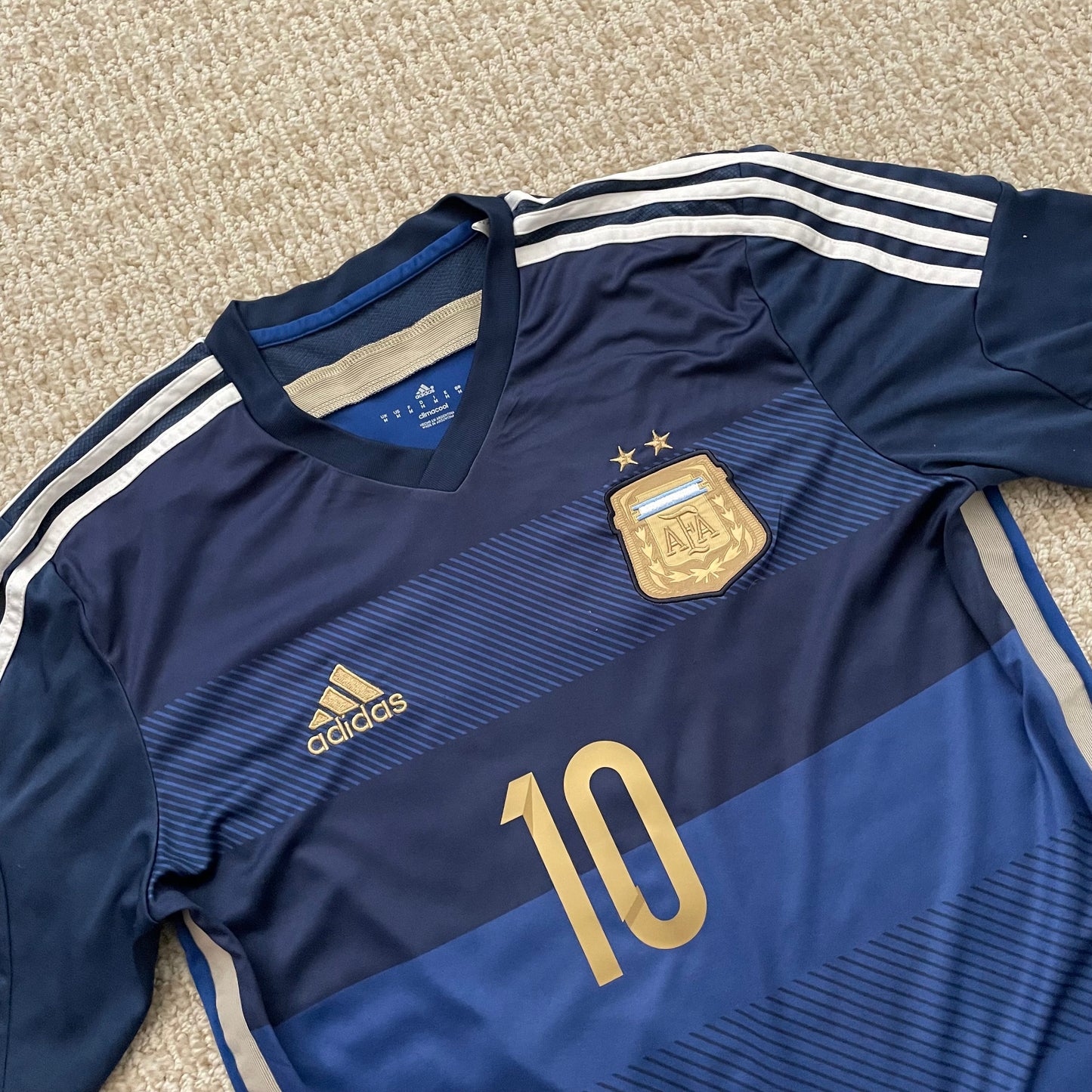 Argentina 2014 World Cup away x Messi #10 (M)