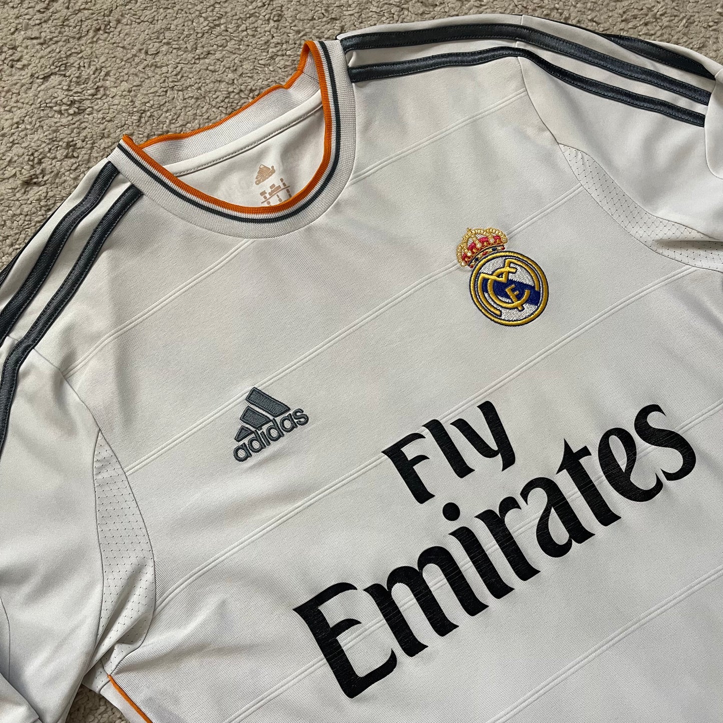 Real Madrid 2013/14 LA DECIMA home LONG SLEEVES x Cristiano Ronaldo #7 (S)