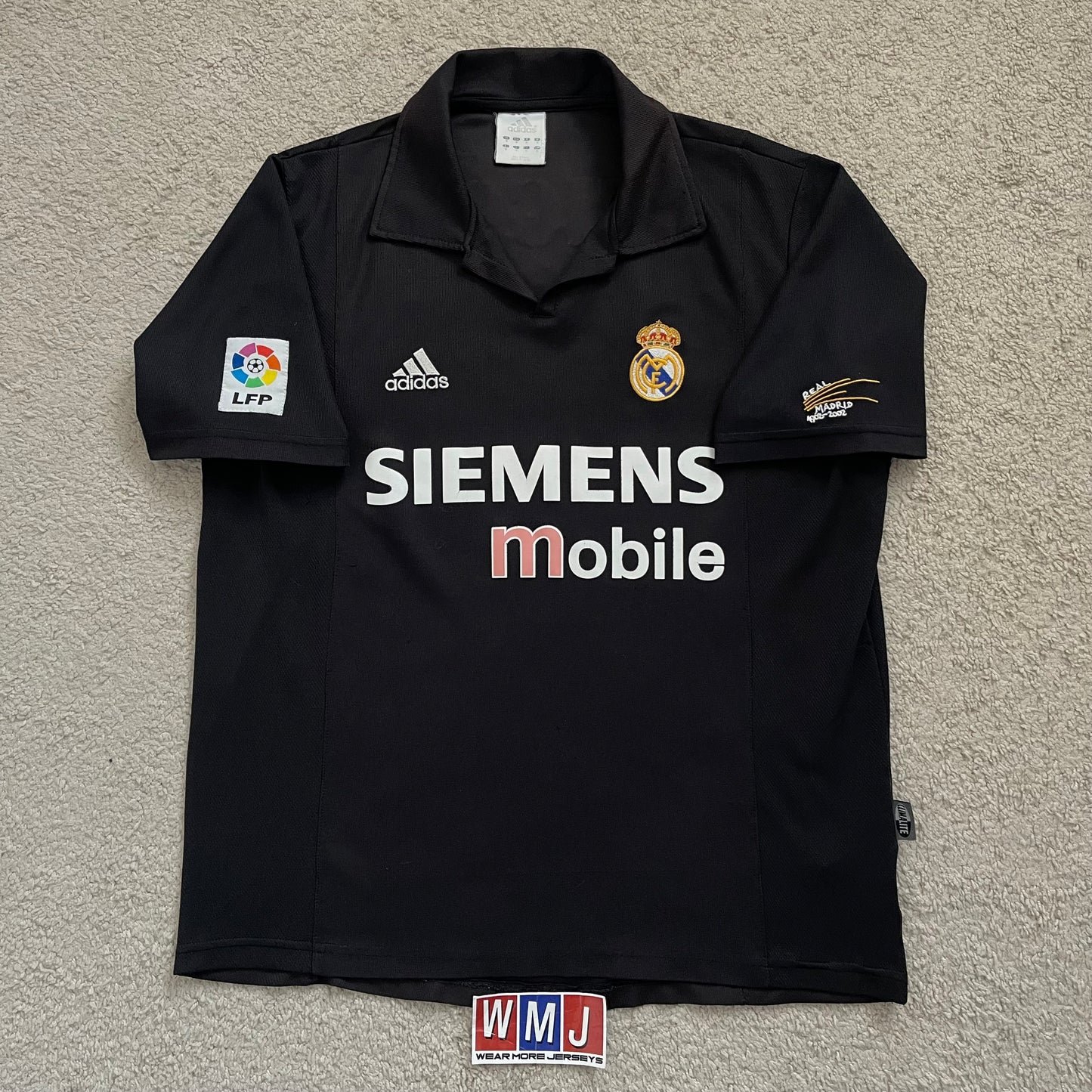 Real Madrid 2002/03 away 100th Anniversary x Luis Figo #10 (M)