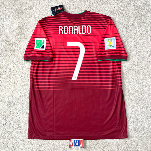 Portugal 2014 World Cup home x Cristiano Ronaldo #7 (XL) *BRAND NEW WITH TAGS