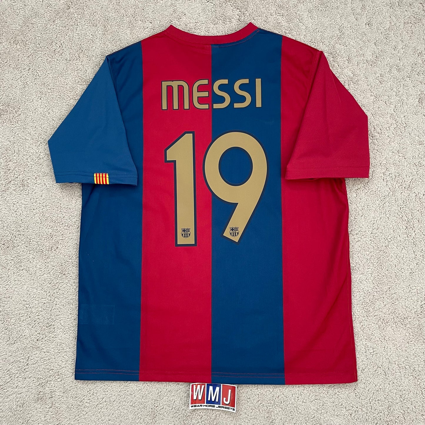 Barcelona 2006/07 home x Messi #19 (L)