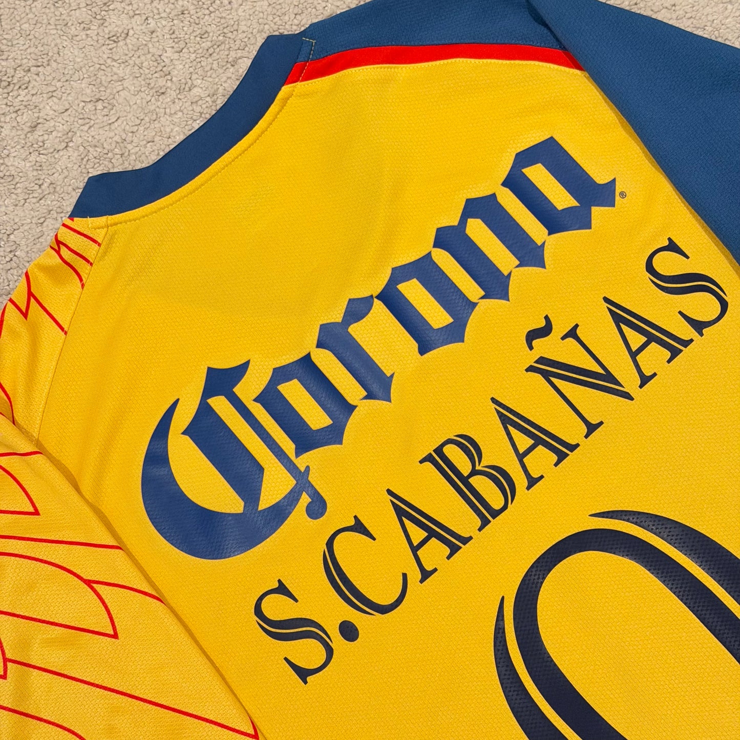 Club America 2007/08 home x Salvador Cabañas #9 (L)