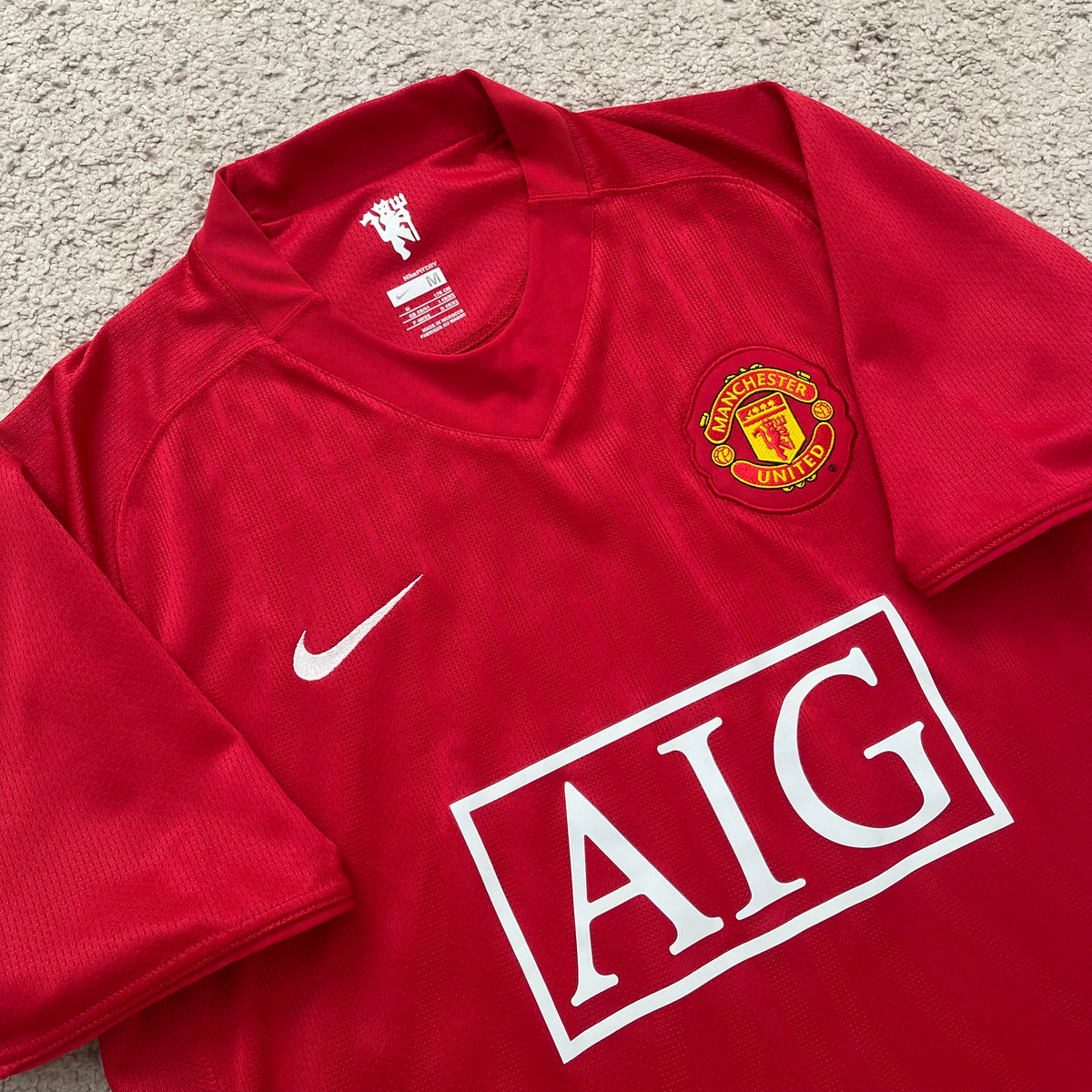 Manchester United 2007/2008/2009 home x Cristiano Ronaldo #7 (M)