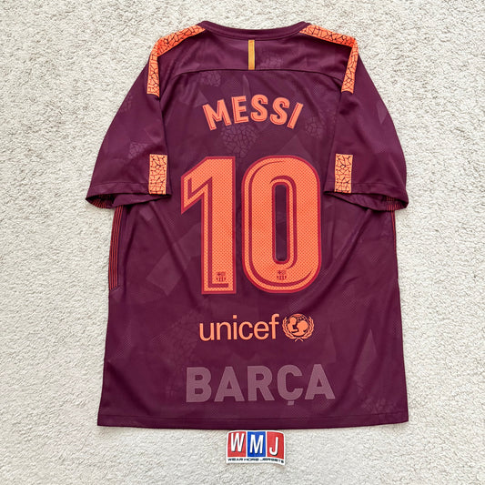 Barcelona 2017/18 third x Messi #10 (M)