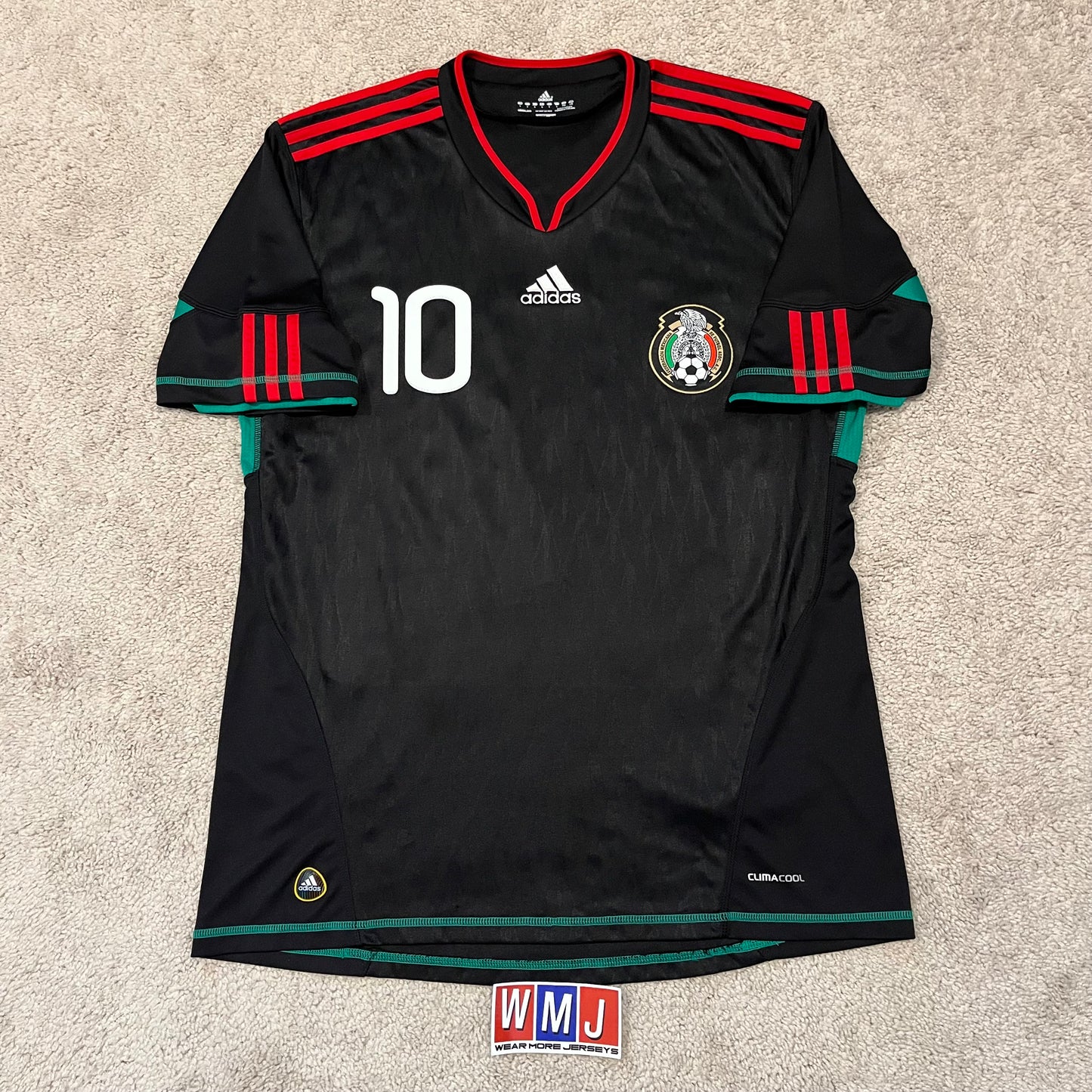 Mexico 2010 World Cup away x Cuauhtémoc Blanco #10 (L)