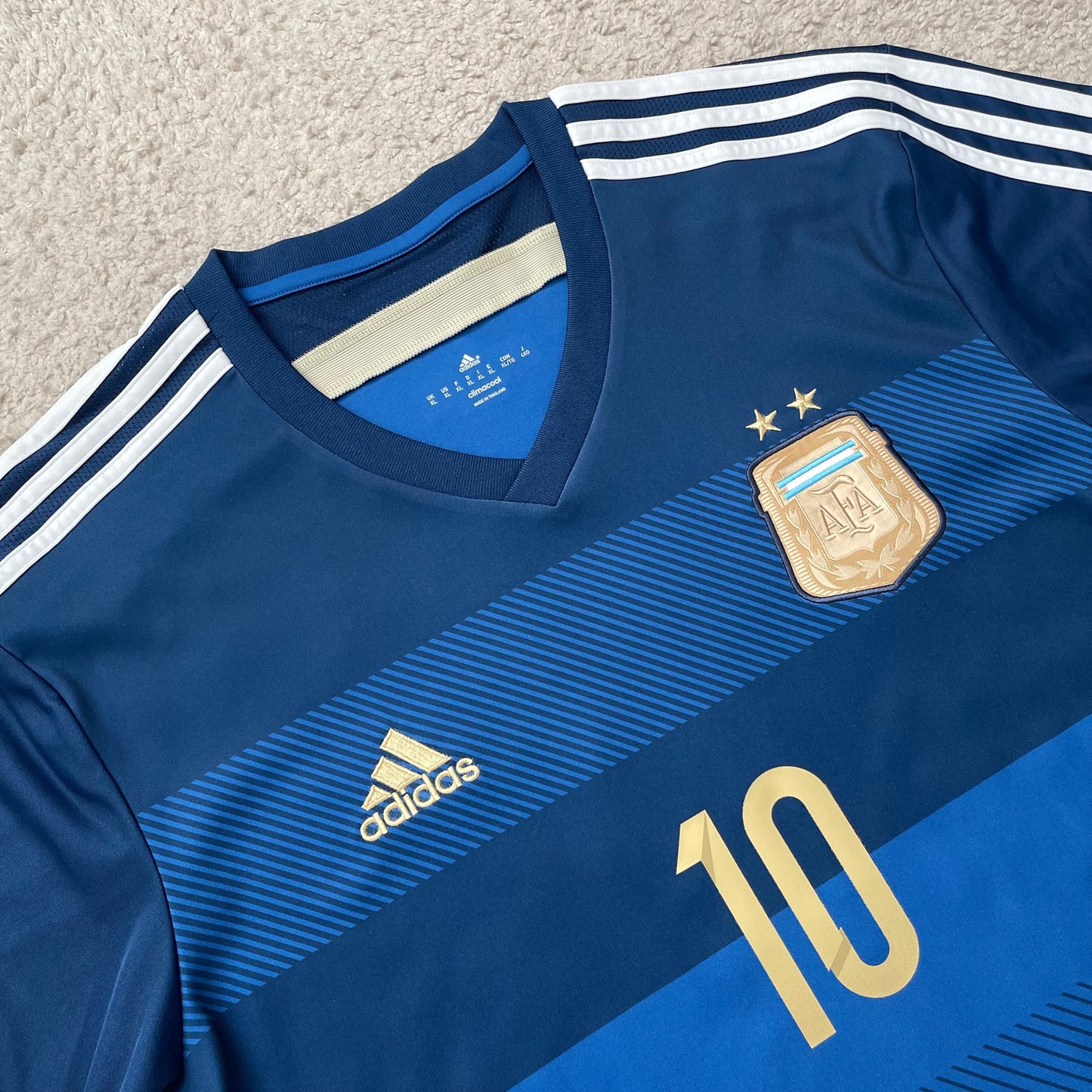 Argentina 2014 World Cup away x Messi #10 (XL)