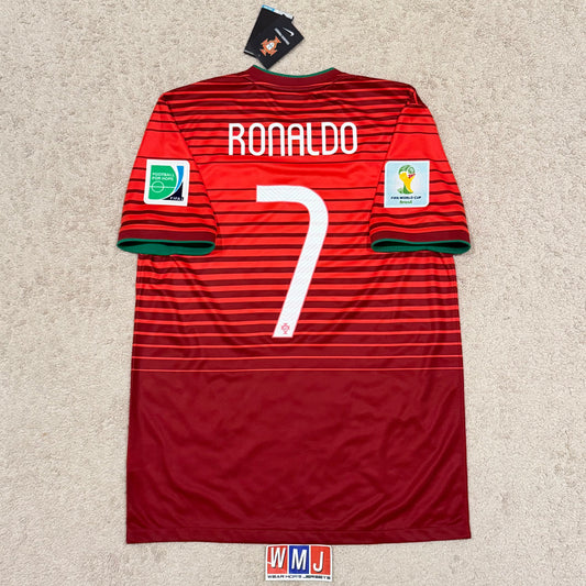 Portugal 2014 World Cup home x Cristiano Ronaldo #7 (M) *BRAND NEW WITH TAGS