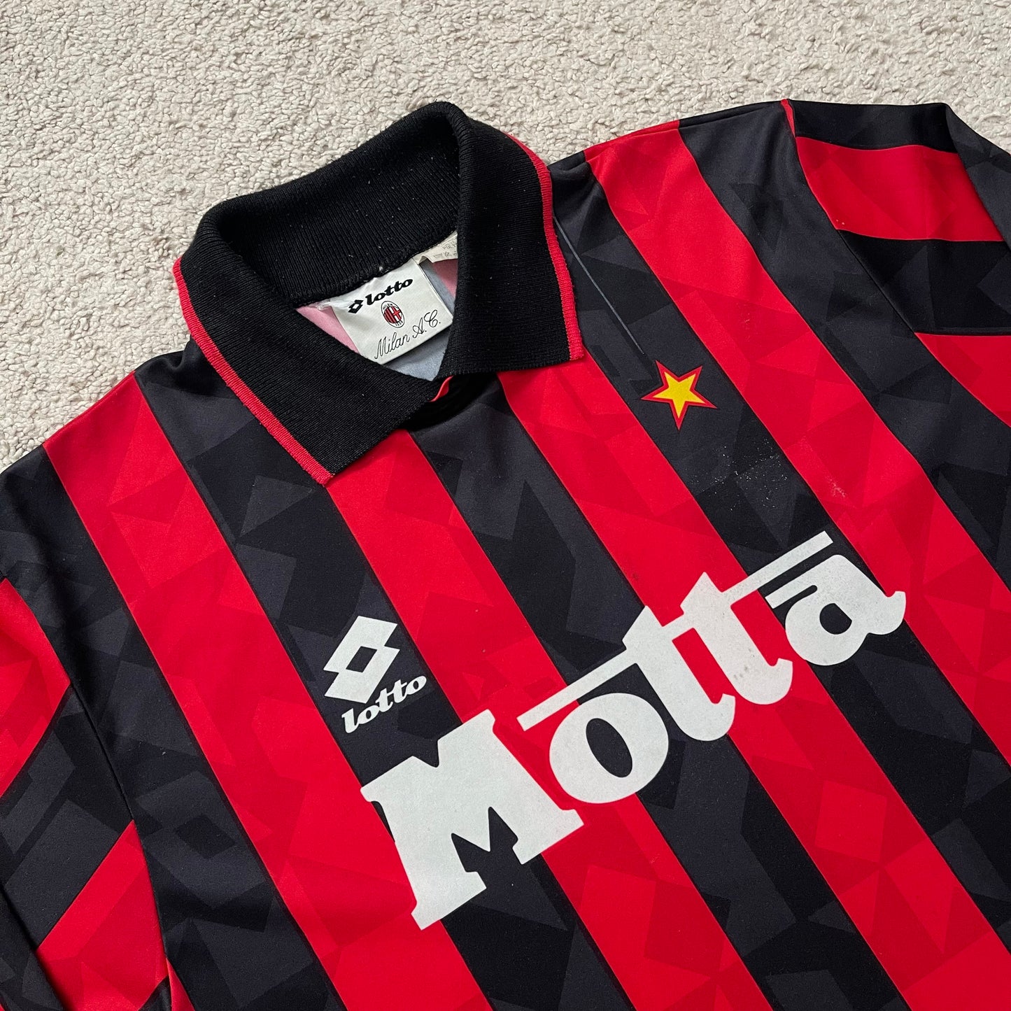 AC Milan 1994/95 home LONG SLEEVES (M)