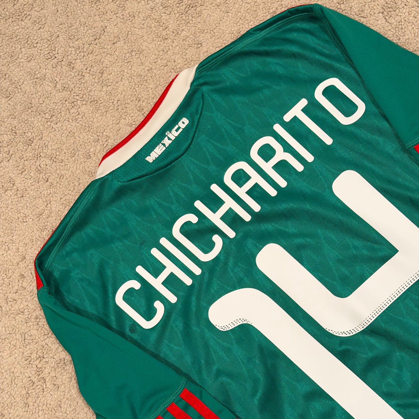 Mexico 2010 World Cup home x Chicharito Hernandez #14 (M)