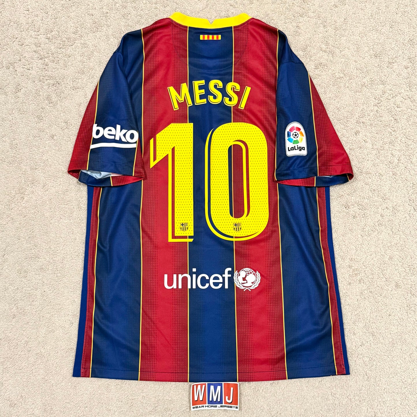 Barcelona 2020/21 home x Messi #10 (L)