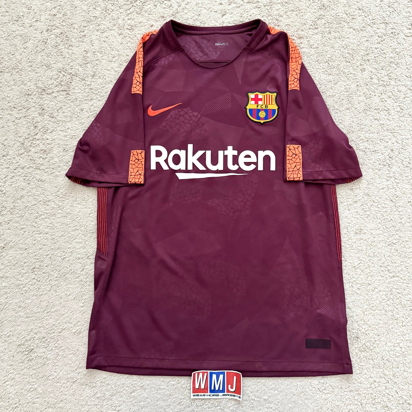 Barcelona 2017/18 third x Messi #10 (M)