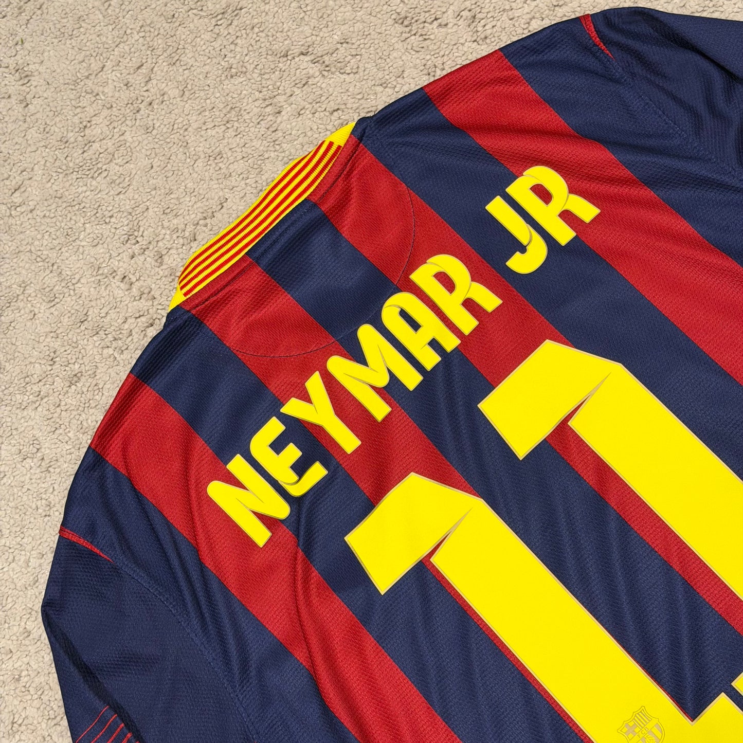 Barcelona 2013/14 home LONG SLEEVES x Neymar Jr #11 (M)