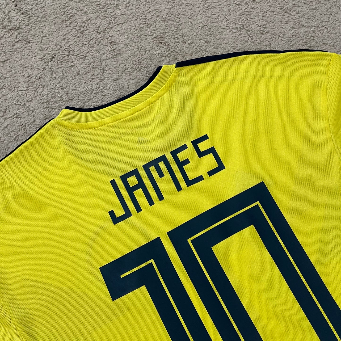 Colombia 2018 World Cup home LONG SLEEVES x James Rodriguez #10 (M)