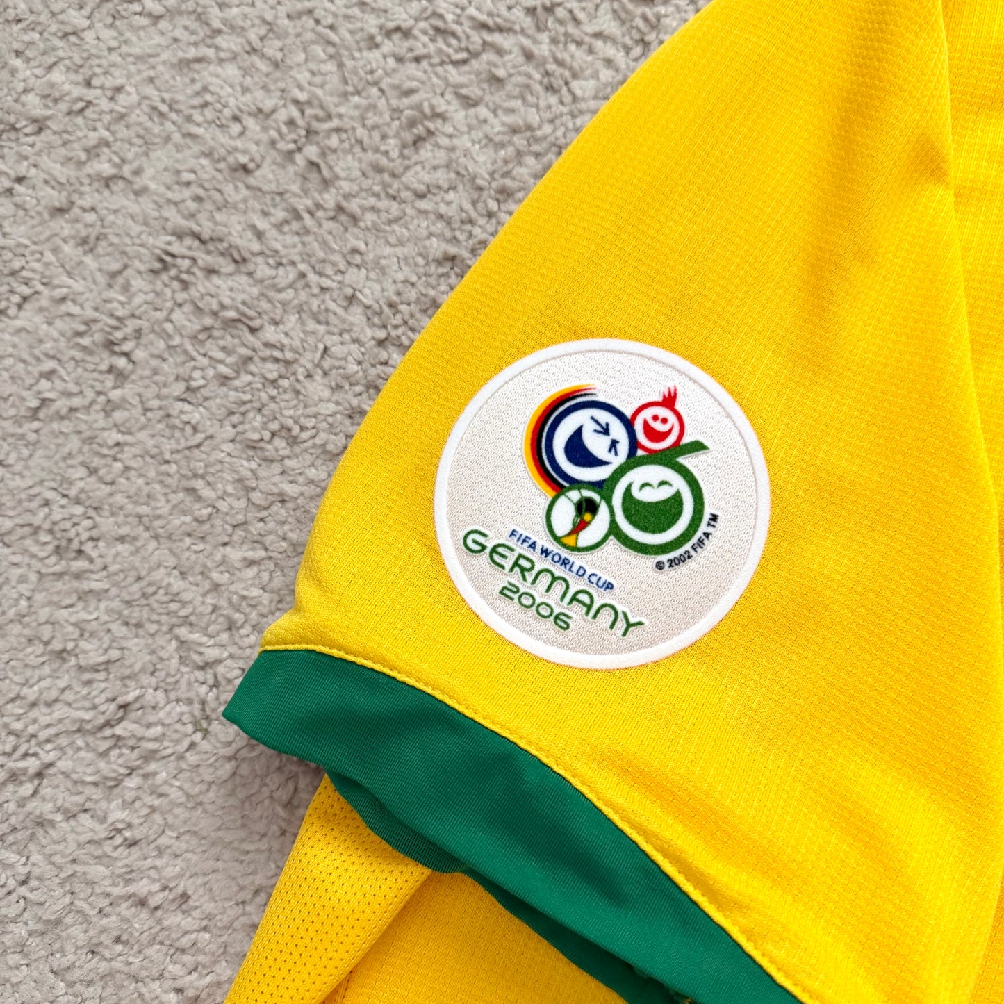 Brazil 2006 World Cup home x Ronaldo Nazario #9 (XL)