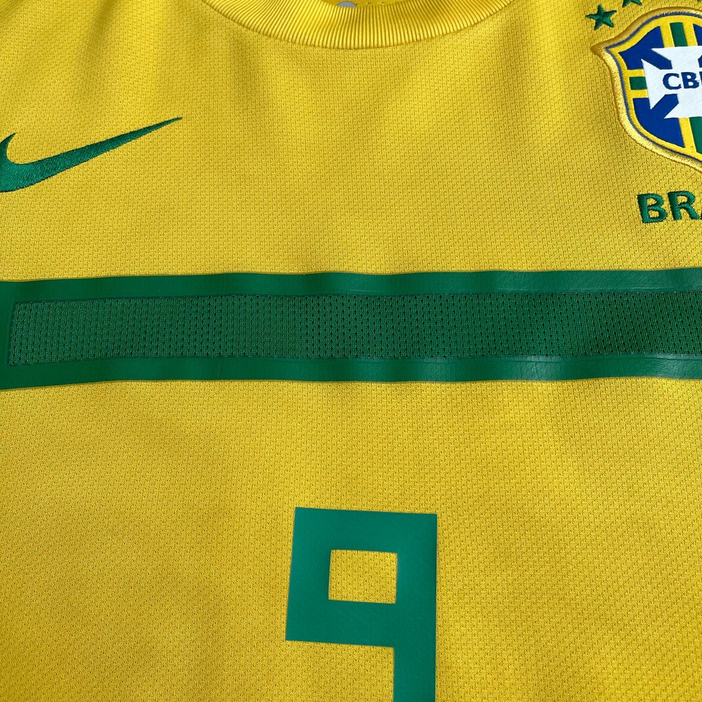 Brazil 2011 home x Ronaldo Nazario FAREWELL #9 (M)