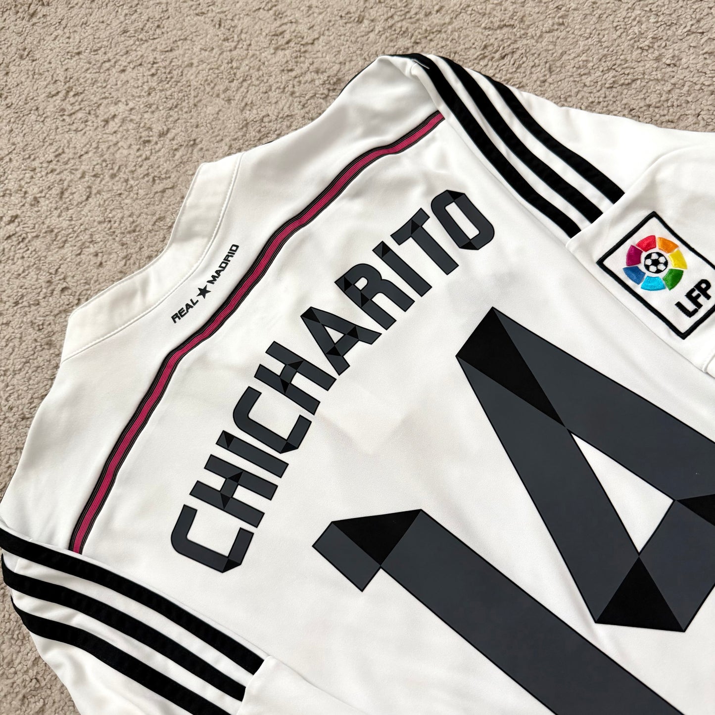 Real Madrid 2014/15 home x Chicharito Hernandez #14 (XL)