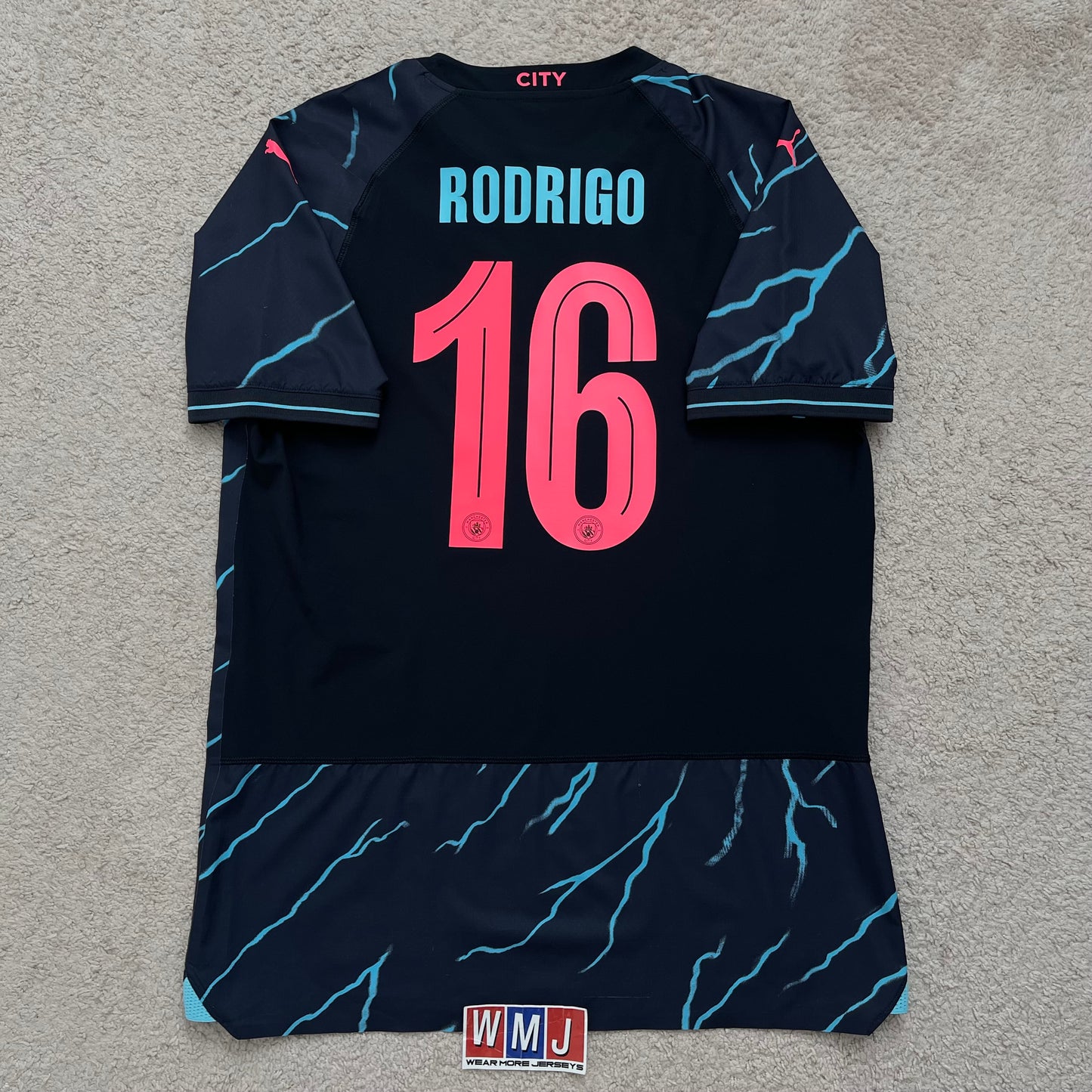 Manchester City 2023/24 third PLAYER VERSION x Rodri #16 (XXL)