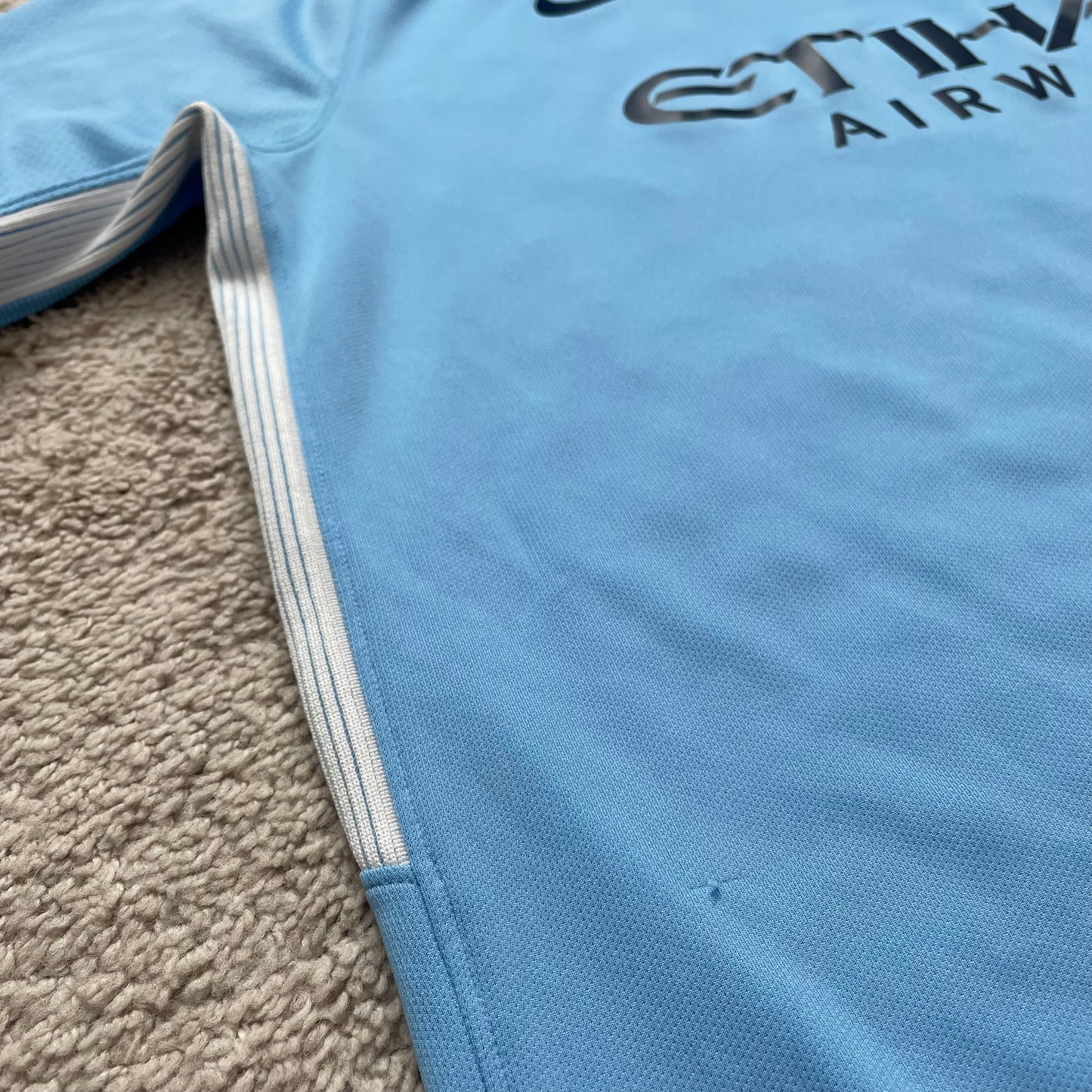 Manchester City 2017/18 home x Sergio Kun Agüero #10 (XL)