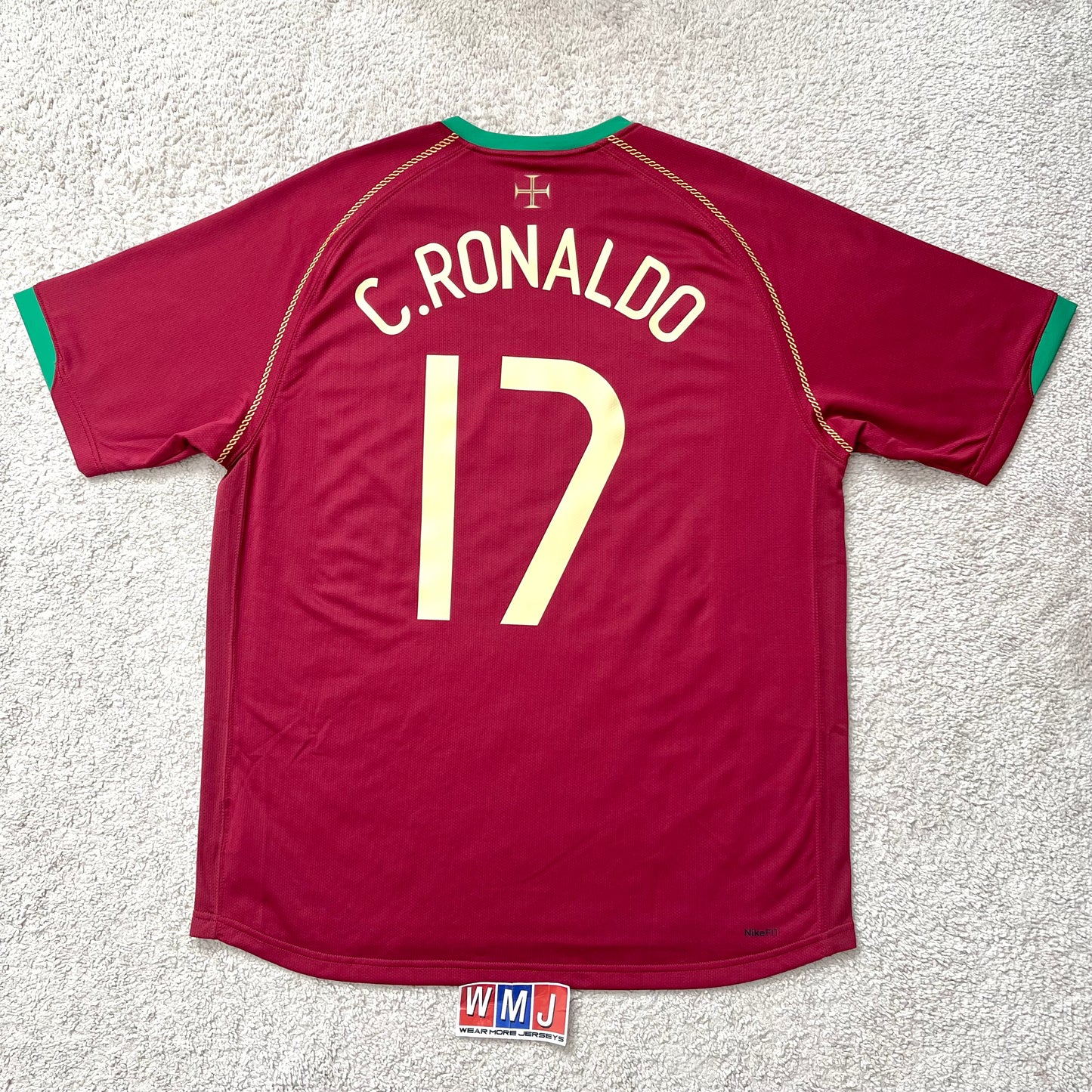 Portugal 2006 World Cup home x Cristiano Ronaldo #17 (L)
