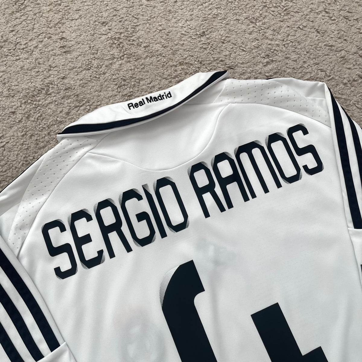 Real Madrid 2008/09 home x Sergio Ramos #4 (XL)