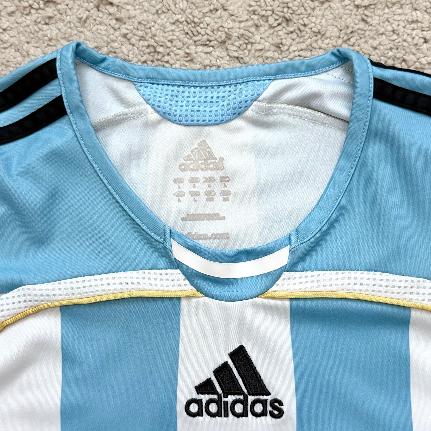 Argentina 2006 World Cup home x Messi #19 (L)