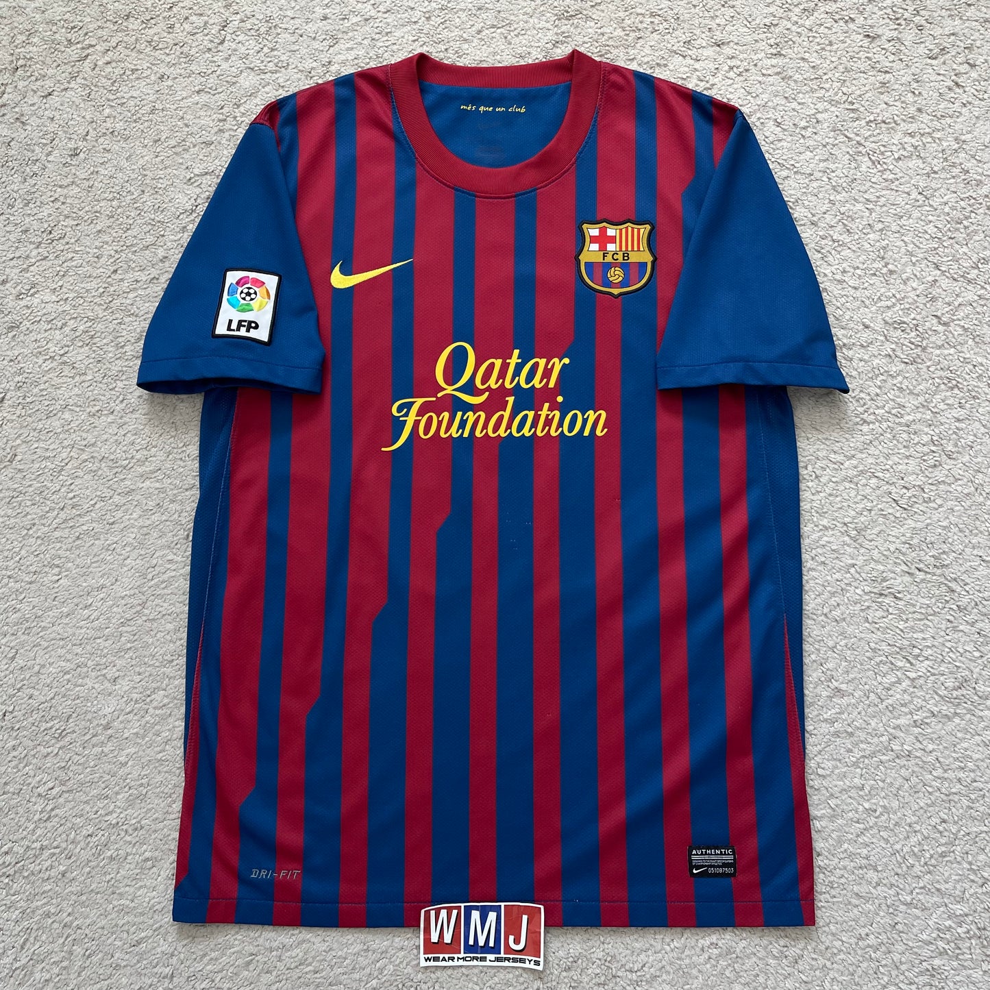 Barcelona 2011/12 home x Messi #10 (M)