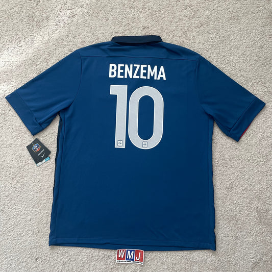 France 2011/12 home x Karim Benzema #10 (XL) *BRAND NEW WITH TAGS