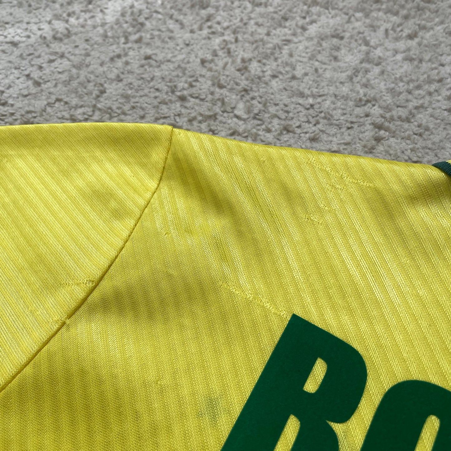 Brazil 1994 World Cup home x Ronaldo Nazario #20 (L)