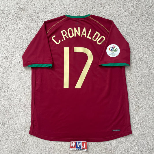 Portugal 2006 World Cup home x Cristiano Ronaldo #17 (L)