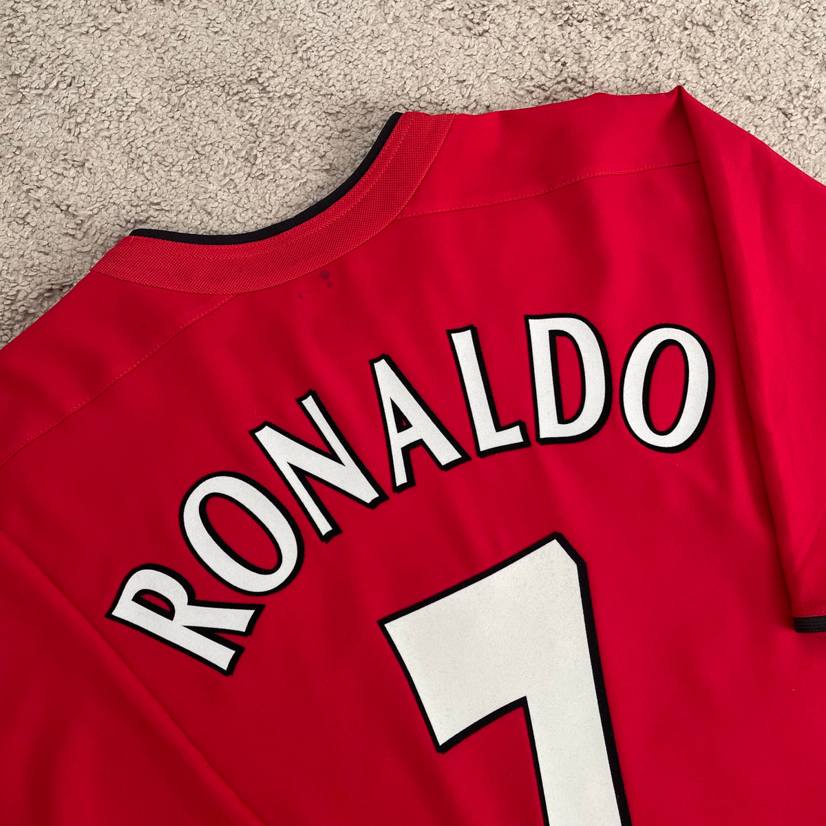 Manchester United 2003/04 home x Cristiano Ronaldo #7 (L)
