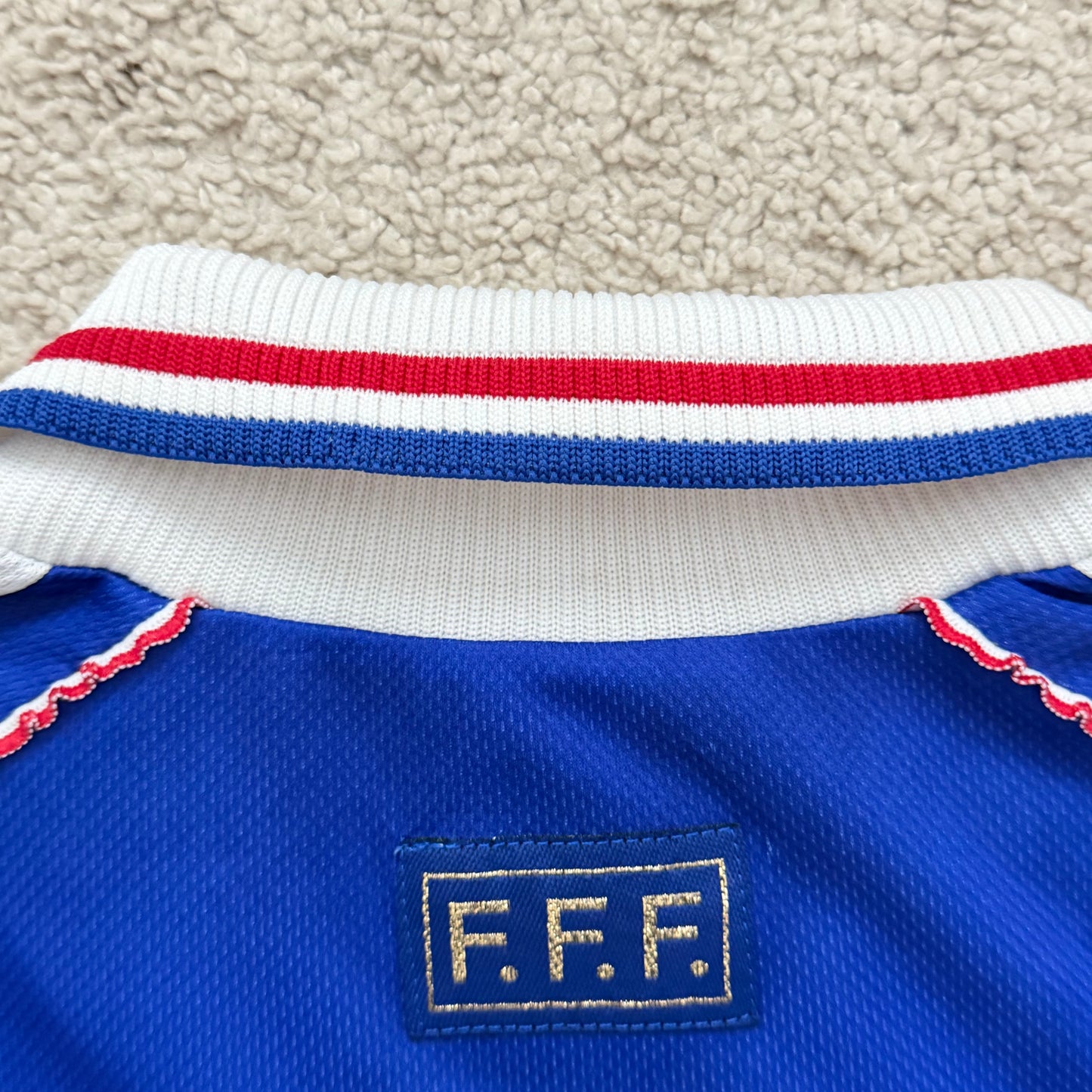 France 1998 World Cup home x Zinedine Zidane #10 (XL)