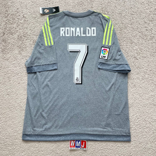 Real Madrid 2015/16 away x Cristiano Ronaldo #7 (XL) *BRAND NEW WITH TAGS