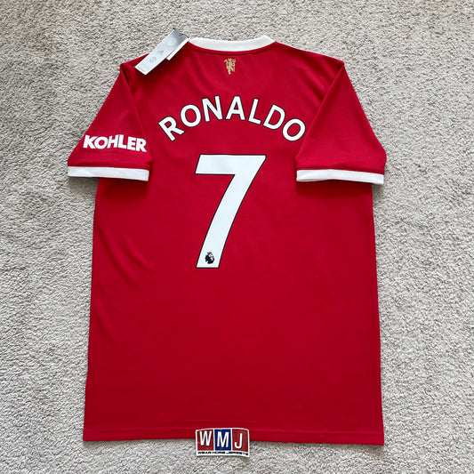 Manchester United 2021/22 home x Cristiano Ronaldo #7 (L) *BRAND NEW WITH TAGS