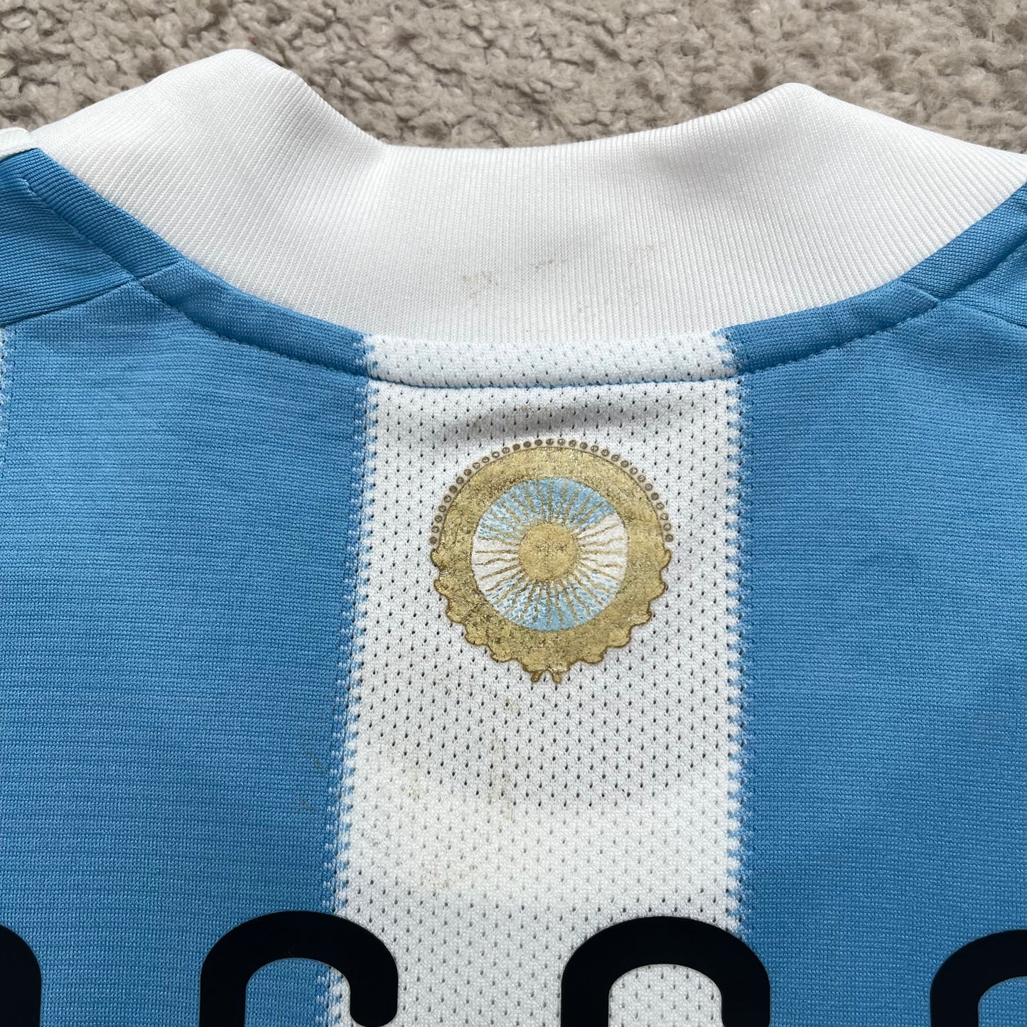 Argentina 2010 World Cup home x Messi #10 (M)