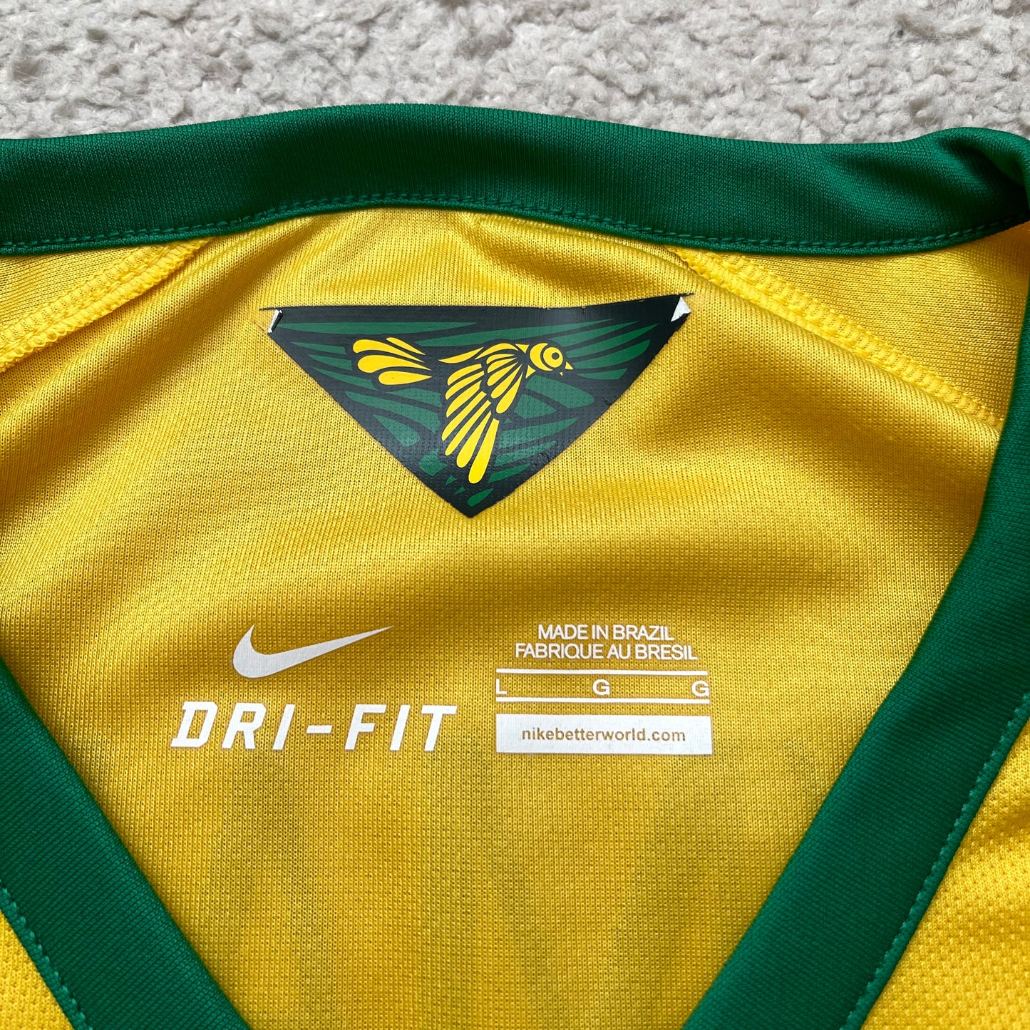 Brazil 2014 World Cup home x Neymar Jr #10 (L)