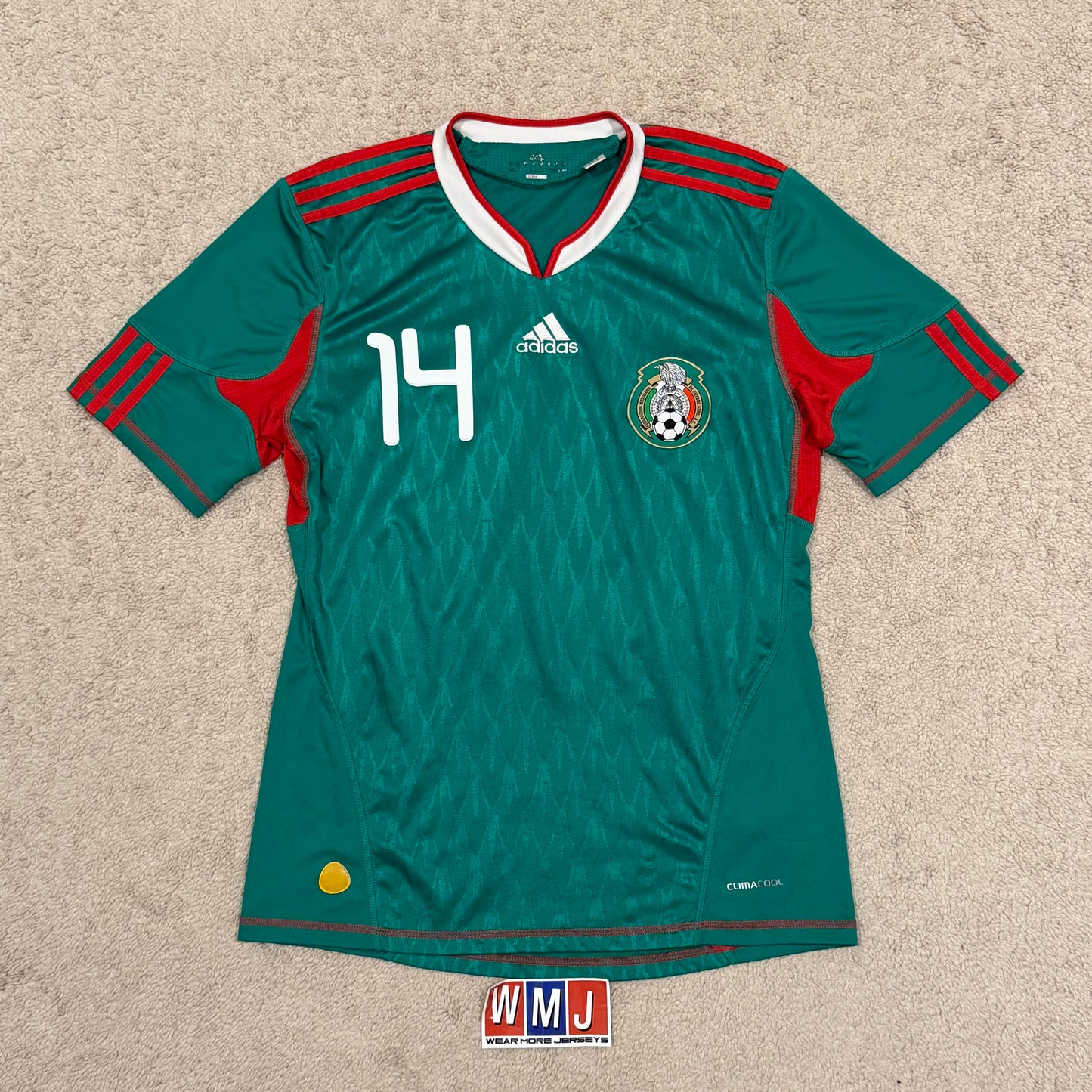 Mexico 2010 World Cup home x Chicharito Hernandez #14 (M)