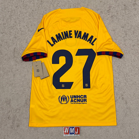 Barcelona 2023/24 fourth x Lamine Yamal #27 (M) *BRAND NEW WITH TAGS