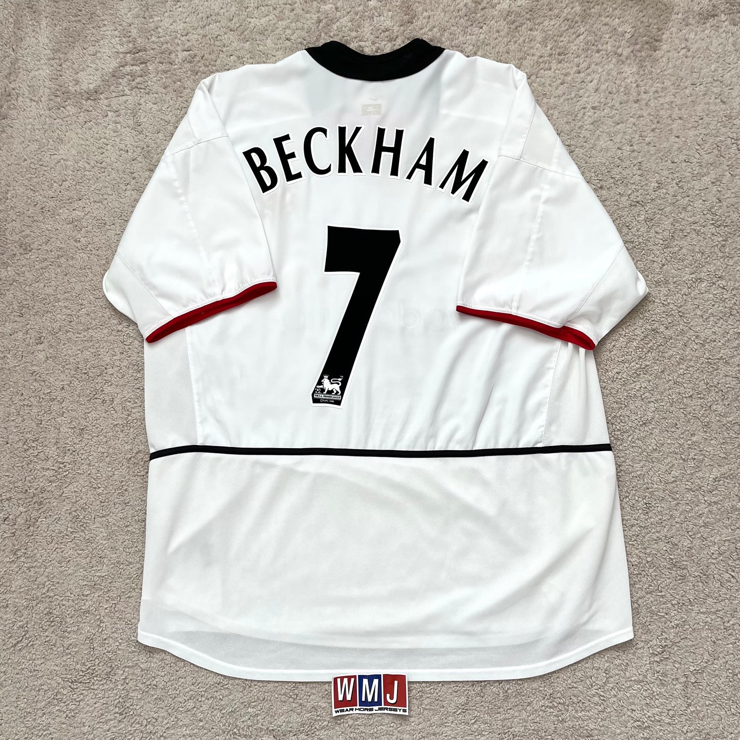Manchester United 2002/03 away x David Beckham #7 (XXL)