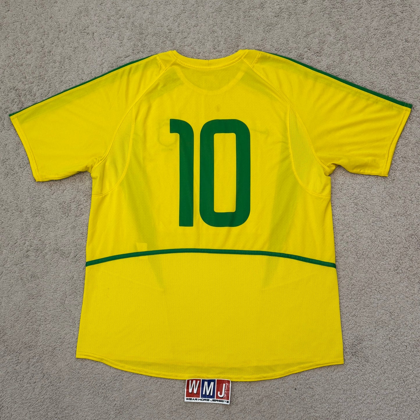 Brazil 2002 World Cup home #10 (L)