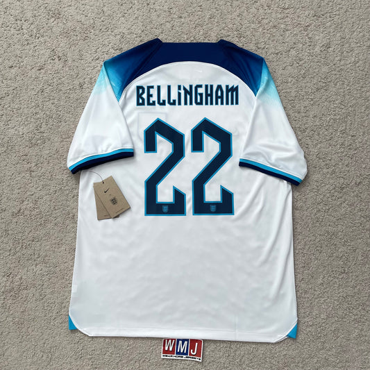 England 2022 World Cup home x Jude Bellingham #22 (L) *BRAND NEW WITH TAGS
