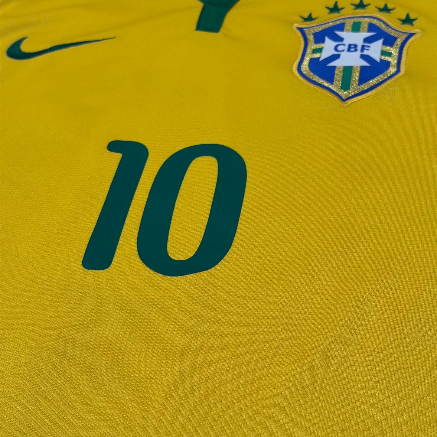 Brazil 2014 World Cup home x Neymar Jr #10 (L)