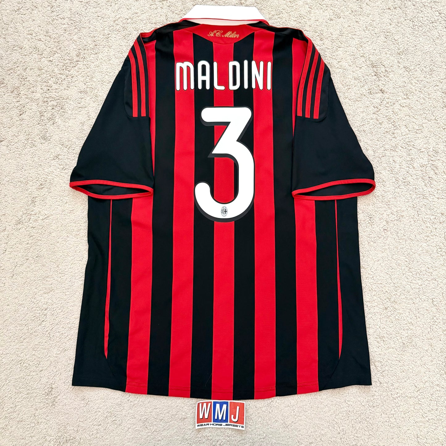 AC Milan 2009/10 home x Paolo Maldini #3 (L)