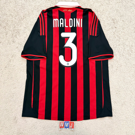 AC Milan 2009/10 home x Paolo Maldini #3 (L)