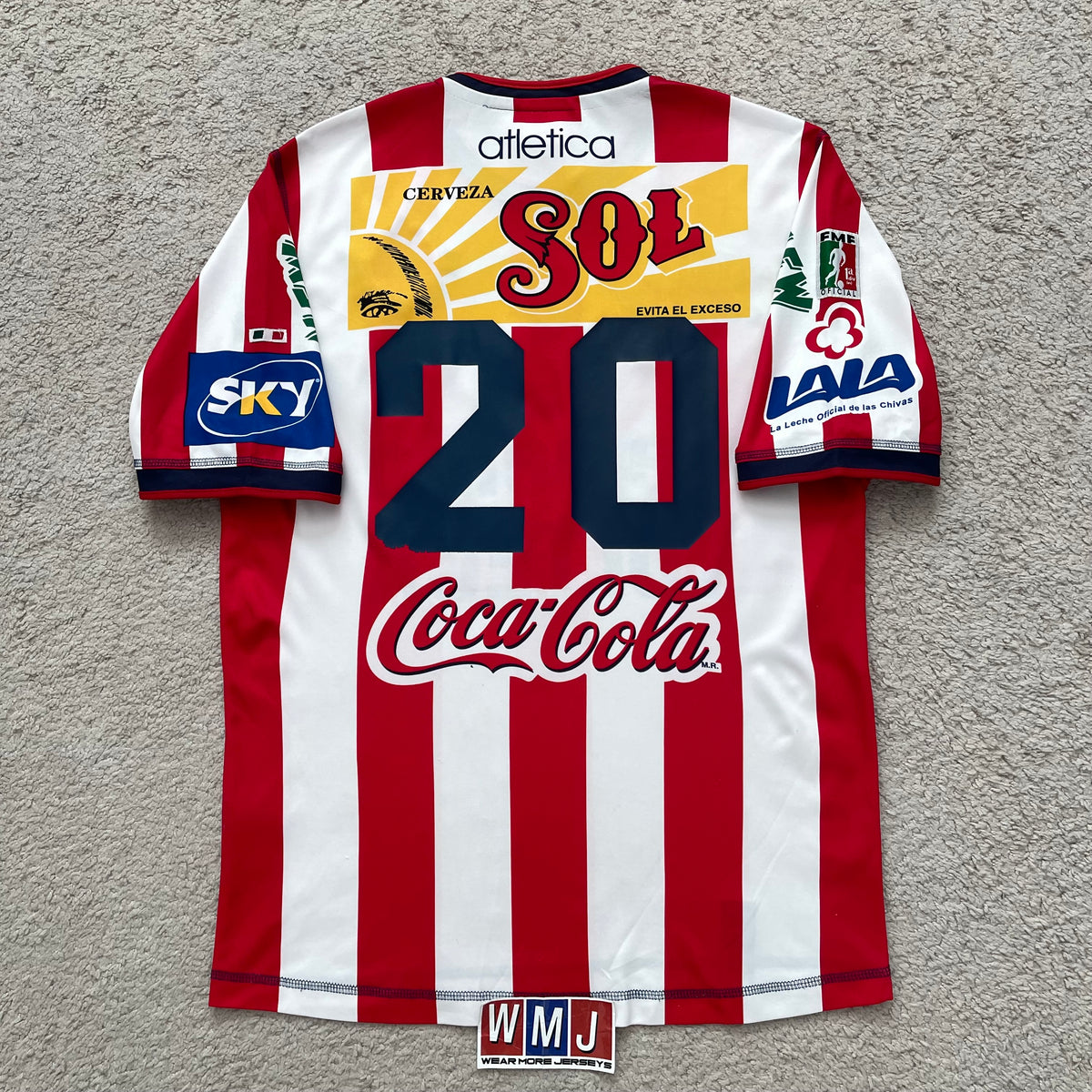 Chivas de Guadalajara 2002/03 home #20 (S)