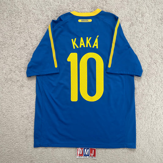 Brazil 2010 World Cup away x Ricardo Kaká #10 (M)