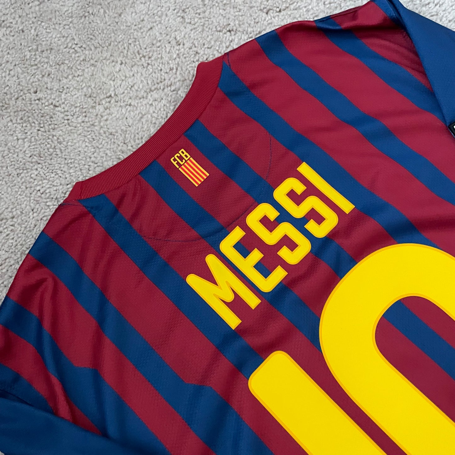 Barcelona 2011/12 home x Messi #10 (L)