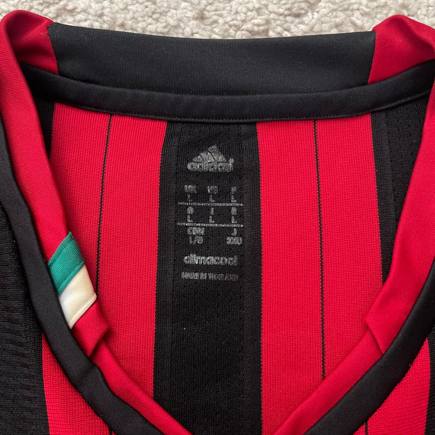 AC Milan 2013/14 home x Mario Balotelli #45 (L)