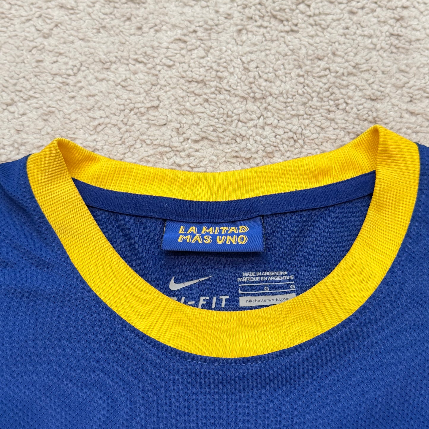 Boca Juniors 2013/14 PLAYER VERSION home x Juan Roman Riquelme #10 (L)